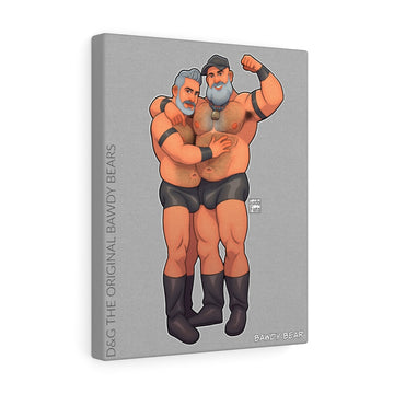 D&G The Original Bawdy Bears #2 / Canvas Gallery Wraps